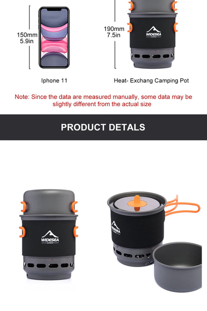 Outdoor Efficient Cookset