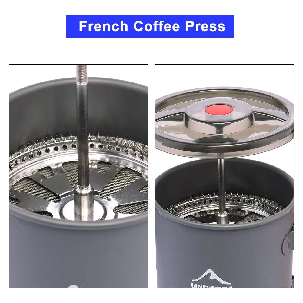 Portable French Press System