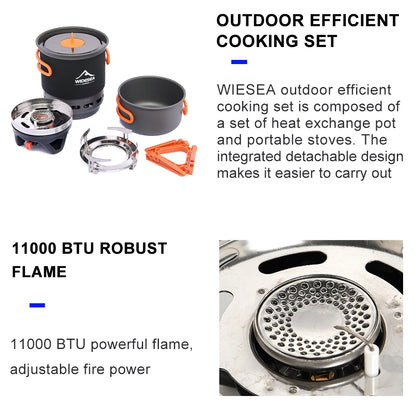 Outdoor Efficient Cookset