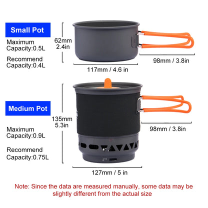 Outdoor Efficient Cookset