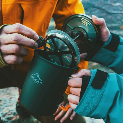 Portable French Press System