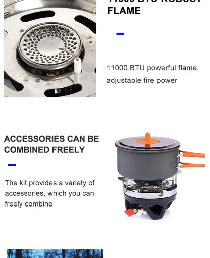 Outdoor Efficient Cookset